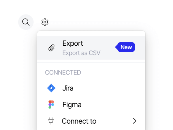 Export Project as CSV