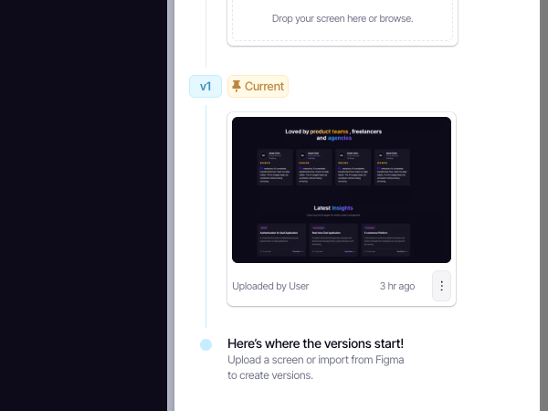 Figma Screen Update Tracking